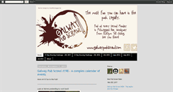 Desktop Screenshot of galwaypubscrawl.com
